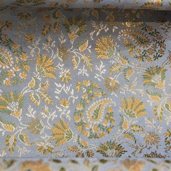 Banarasi Satin Jamewar Saree Grey